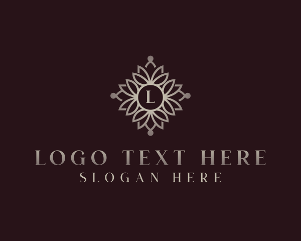 Luxury Floral Salon logo