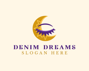 Moon Eye Dream logo design