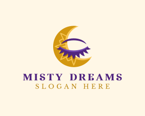 Moon Eye Dream logo design