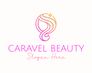 Beauty Hair Salon logo design