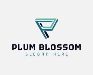 Modern Geometric Software logo design