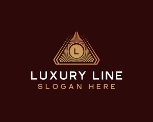 Luxury Triangle Boutique logo design