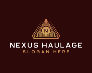 Luxury Triangle Boutique logo design