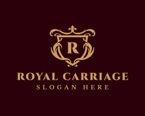 Elegant Royal Shield logo design