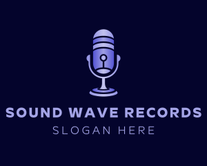 Violet Microphone Recorder logo