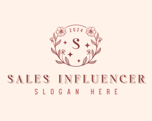 Elegant Floral Boutique Logo