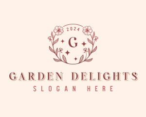 Elegant Floral Boutique logo design