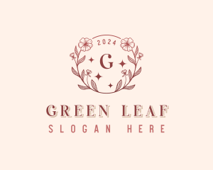 Elegant Floral Boutique logo design