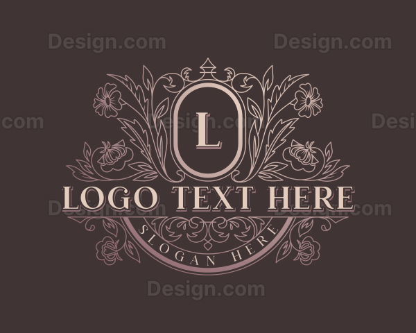 Feminine Floral Fashion Logo