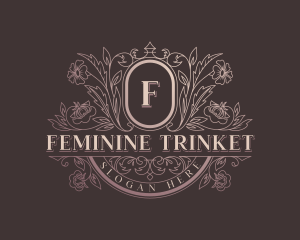 Feminine Floral Fashion logo design