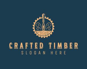 Wooden Chisel Carpentry logo design