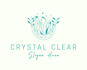 Natural Cosmic Precious Stone logo design