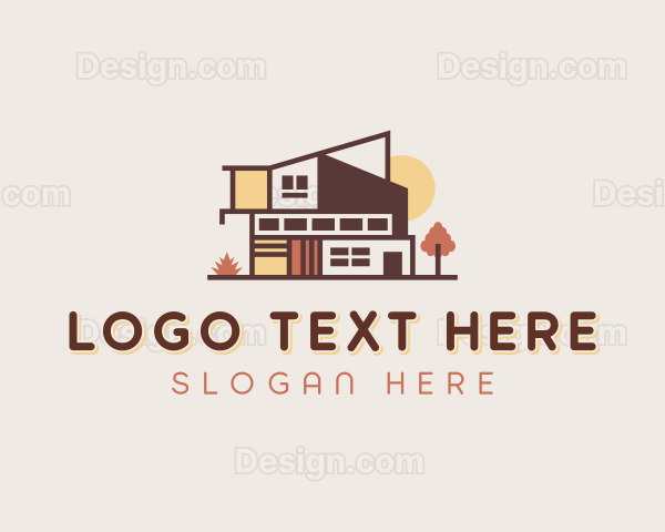 Residential Architect Contractor Logo