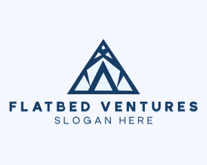 Generic Business Pyramid logo design