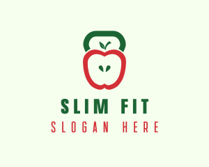 Healthy Diet Apple  logo design