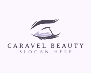 Eyelash Eyebrow Beauty logo design