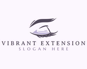 Eyelash Eyebrow Beauty logo design