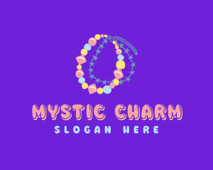 Bracelet Charm Beads logo design