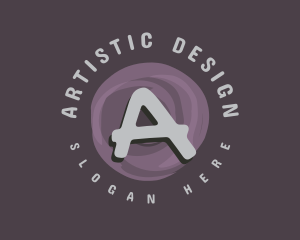 Paint Mural Artist logo design