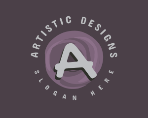 Paint Mural Artist logo design