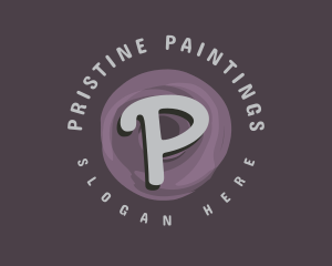 Paint Mural Artist logo design