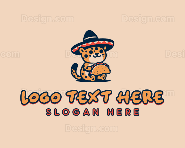 Taco Cheetah Gourmet Logo