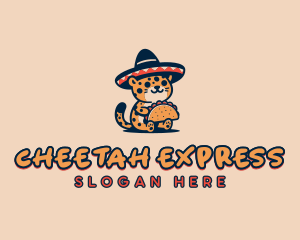 Taco Cheetah Gourmet logo design