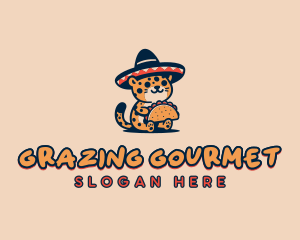 Taco Cheetah Gourmet logo design