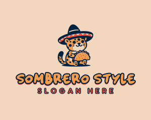 Taco Cheetah Gourmet logo design