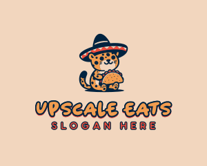 Taco Cheetah Gourmet logo design