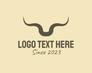 Rustic Bull Horns  logo