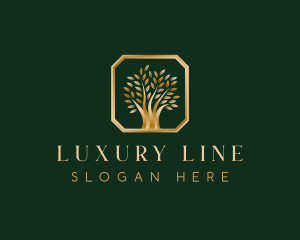 Luxury Nature Tree logo design