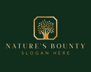 Luxury Nature Tree logo design