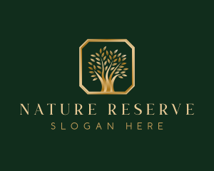 Luxury Nature Tree logo design