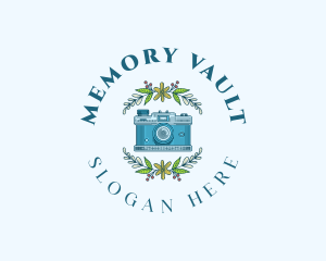 Floral Camera Twig logo