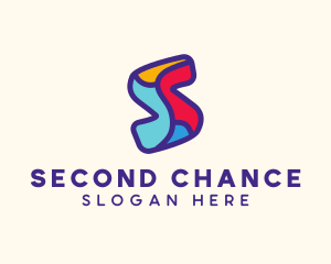 Colorful Letter S logo design