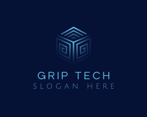 Digital Tech Startup logo design