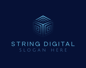 Digital Tech Startup logo design