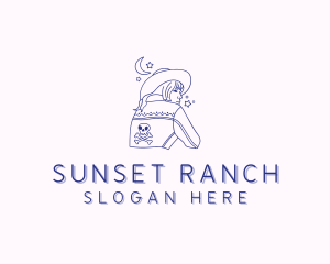 Ranch Cow Girl logo