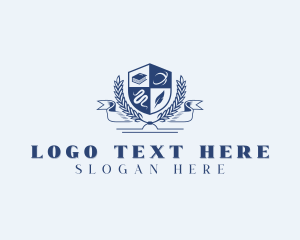 Education - University College Education logo design