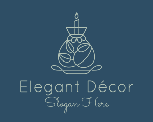 Decorative Candle Ornament logo design