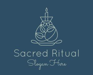 Decorative Candle Ornament logo design