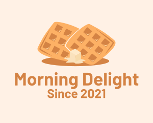 Waffle Butter Breakfast logo