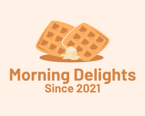 Waffle Butter Breakfast logo