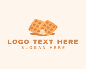 Waffle Butter Breakfast logo