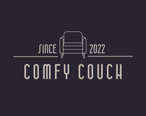 Elegant Sofa Furniture logo design