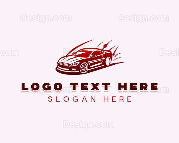 Race Car Auto Vehicle Logo