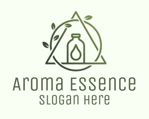 Wellness Essence Oil Bottle logo design