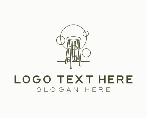 Chair Furniture Decoration Logo