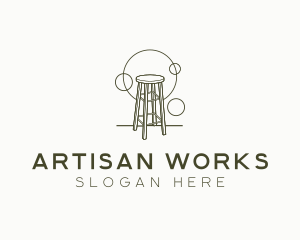 Simple Chair Furniture logo